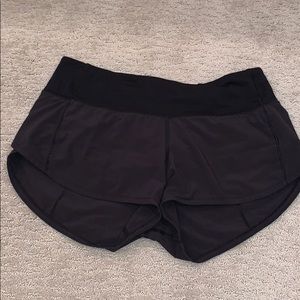 Black Lululemon Shorts Size 4
